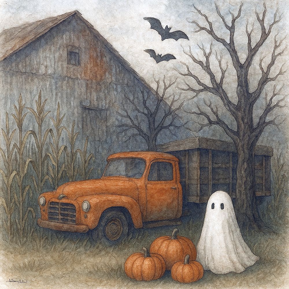 Ghostly Night art print by Anthony Smith for $57.95 CAD