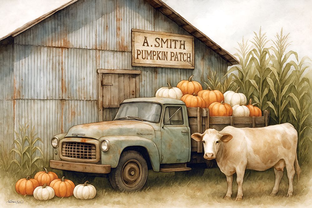 A. Smith Pumpkin Patch art print by Anthony Smith for $57.95 CAD
