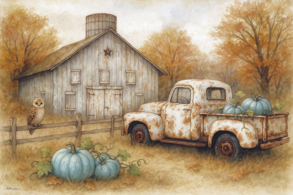 Autumn at the Old Farm art print by Anthony Smith for $57.95 CAD