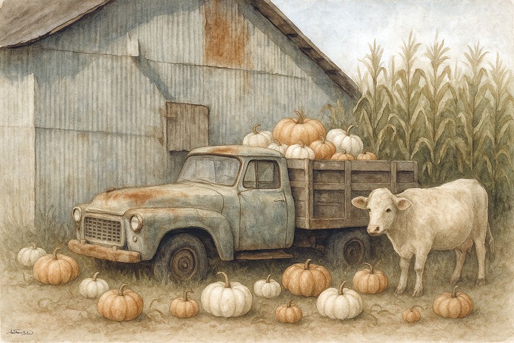 Pumpkin Patch Finds art print by Anthony Smith for $57.95 CAD