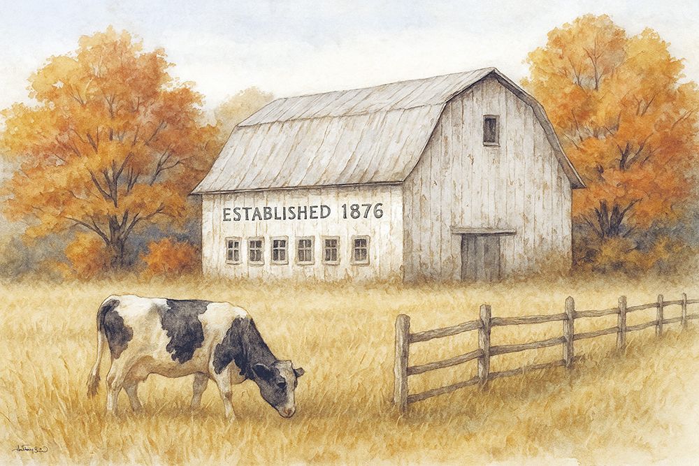 Established 1876 art print by Anthony Smith for $57.95 CAD
