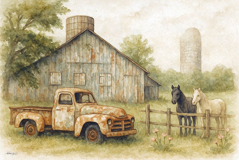 Country Companions art print by Anthony Smith for $57.95 CAD