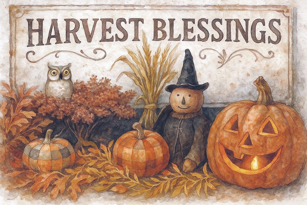 Harvest Blessings art print by Anthony Smith for $57.95 CAD