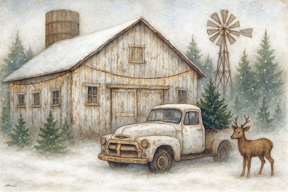 Winter Visitor art print by Anthony Smith for $57.95 CAD