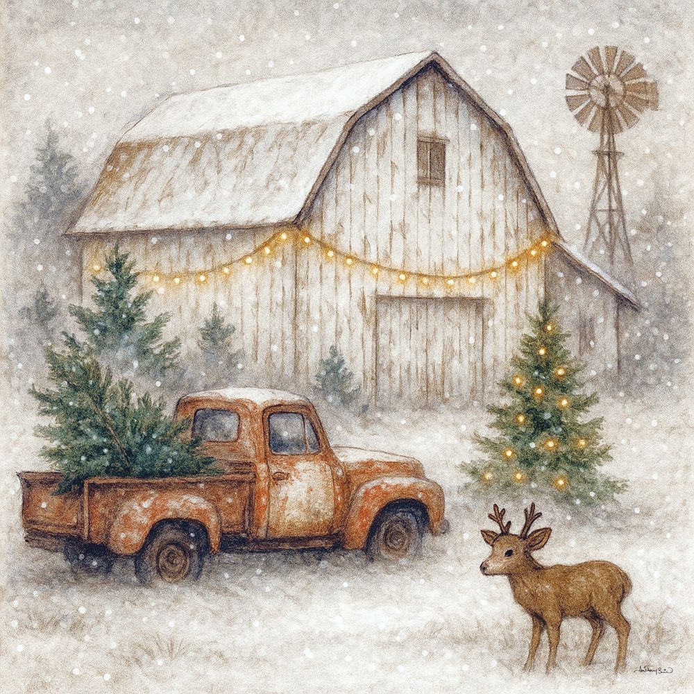 Christmas is in the Air art print by Anthony Smith for $57.95 CAD