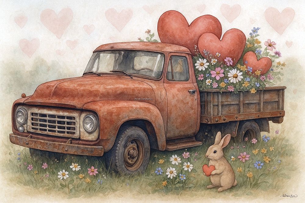 Heartfelt Haul art print by Anthony Smith for $57.95 CAD