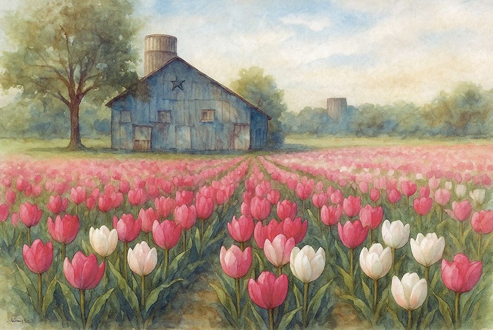 Springtime Tulips art print by Anthony Smith for $57.95 CAD