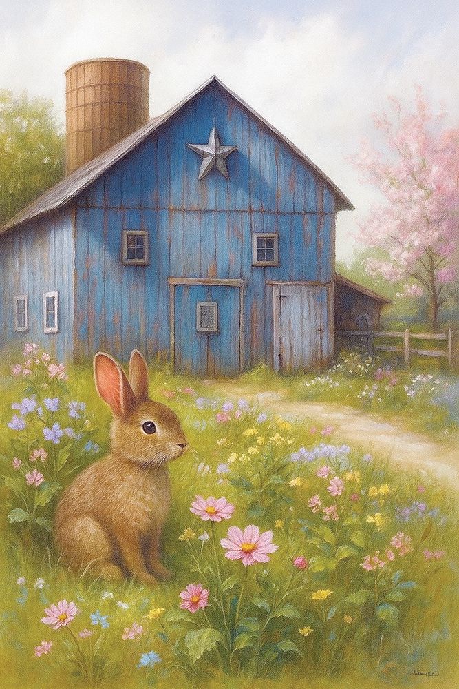 Hopping into Spring art print by Anthony Smith for $57.95 CAD