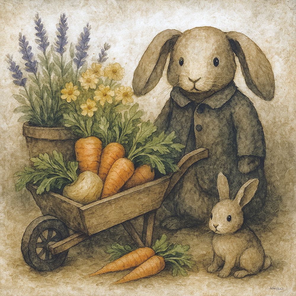 Carrot Patch Picks art print by Anthony Smith for $57.95 CAD