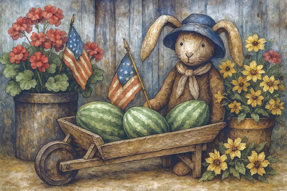 Summers Sweet Salute art print by Anthony Smith for $57.95 CAD