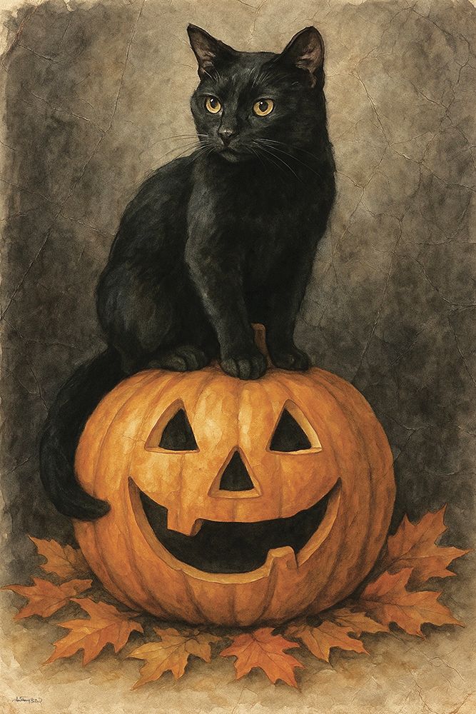 Salems Jack oLantern art print by Anthony Smith for $57.95 CAD