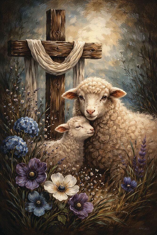 Beneath the Cross art print by Anthony Smith for $57.95 CAD
