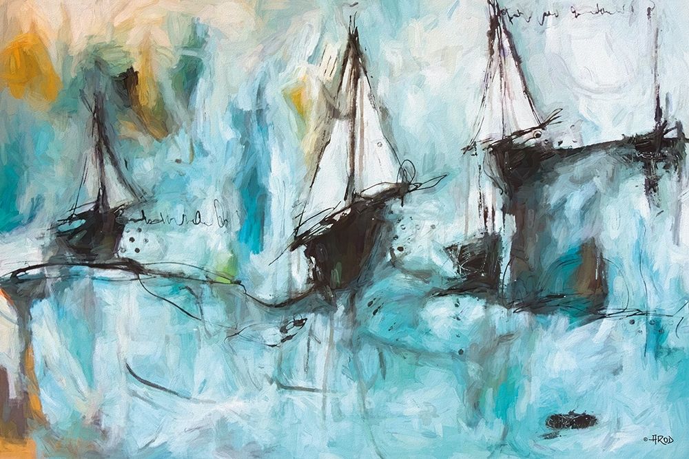 To Cross the Storm art print by Annie Rodridgue for $57.95 CAD