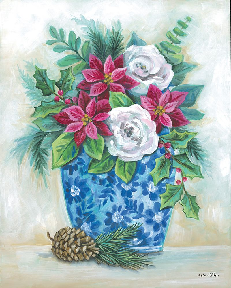 Christmas Planter art print by Diane Kater for $57.95 CAD