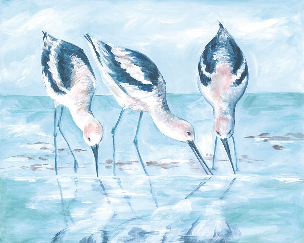 Shorebirds I art print by Diane Kater for $57.95 CAD