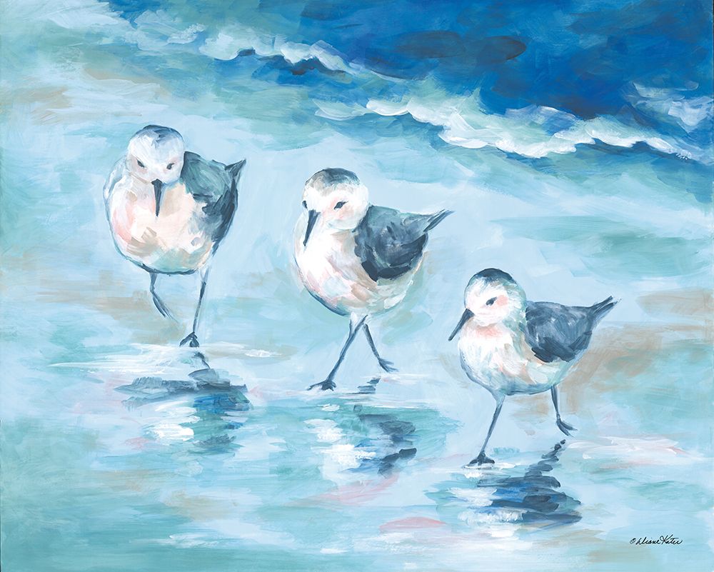 Shorebirds II art print by Diane Kater for $57.95 CAD