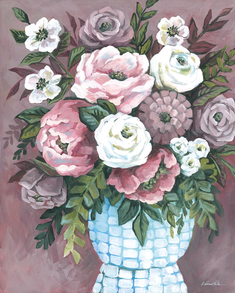 Mauve Medley Bouquet art print by Diane Kater for $57.95 CAD