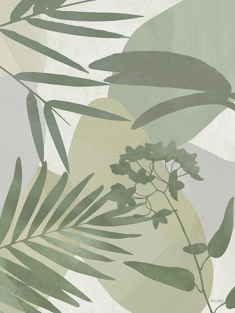 Sage Nature Elements I art print by Amber Sterling for $57.95 CAD