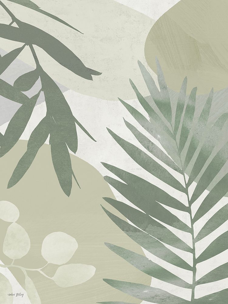Sage Nature Elements II art print by Amber Sterling for $57.95 CAD