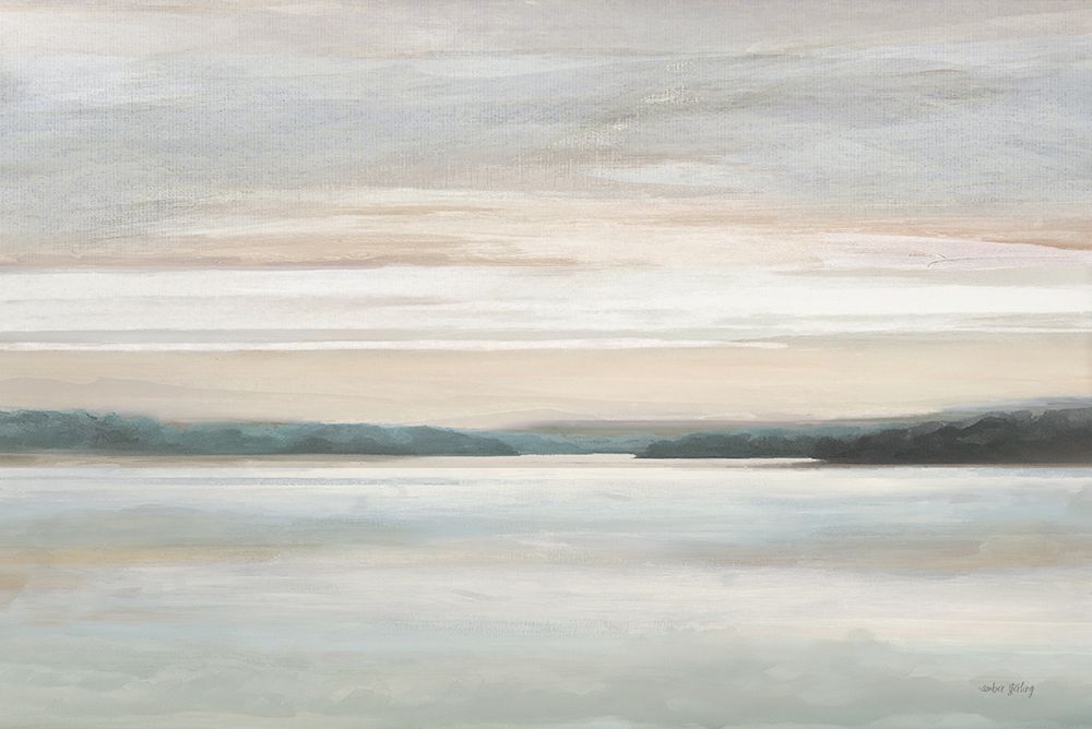 Muted Lake art print by Amber Sterling for $57.95 CAD