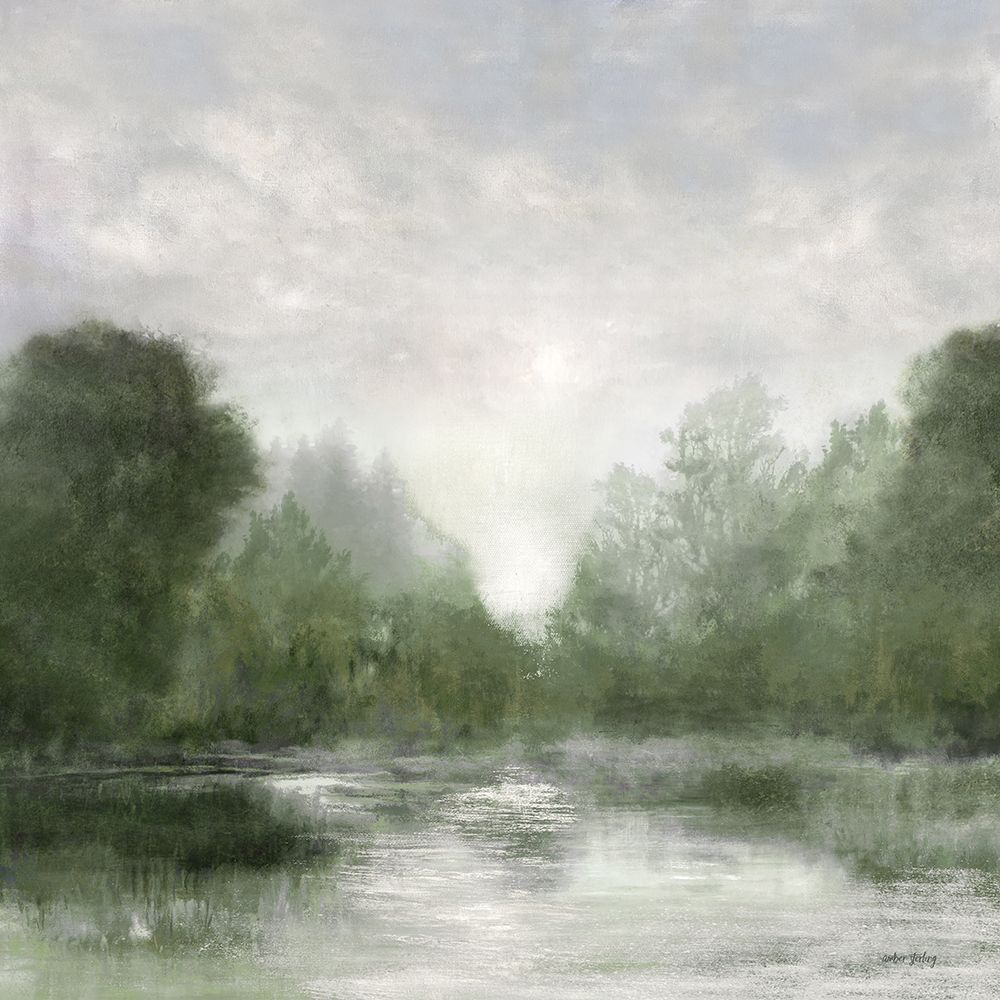Tranquility Trees I art print by Amber Sterling for $57.95 CAD