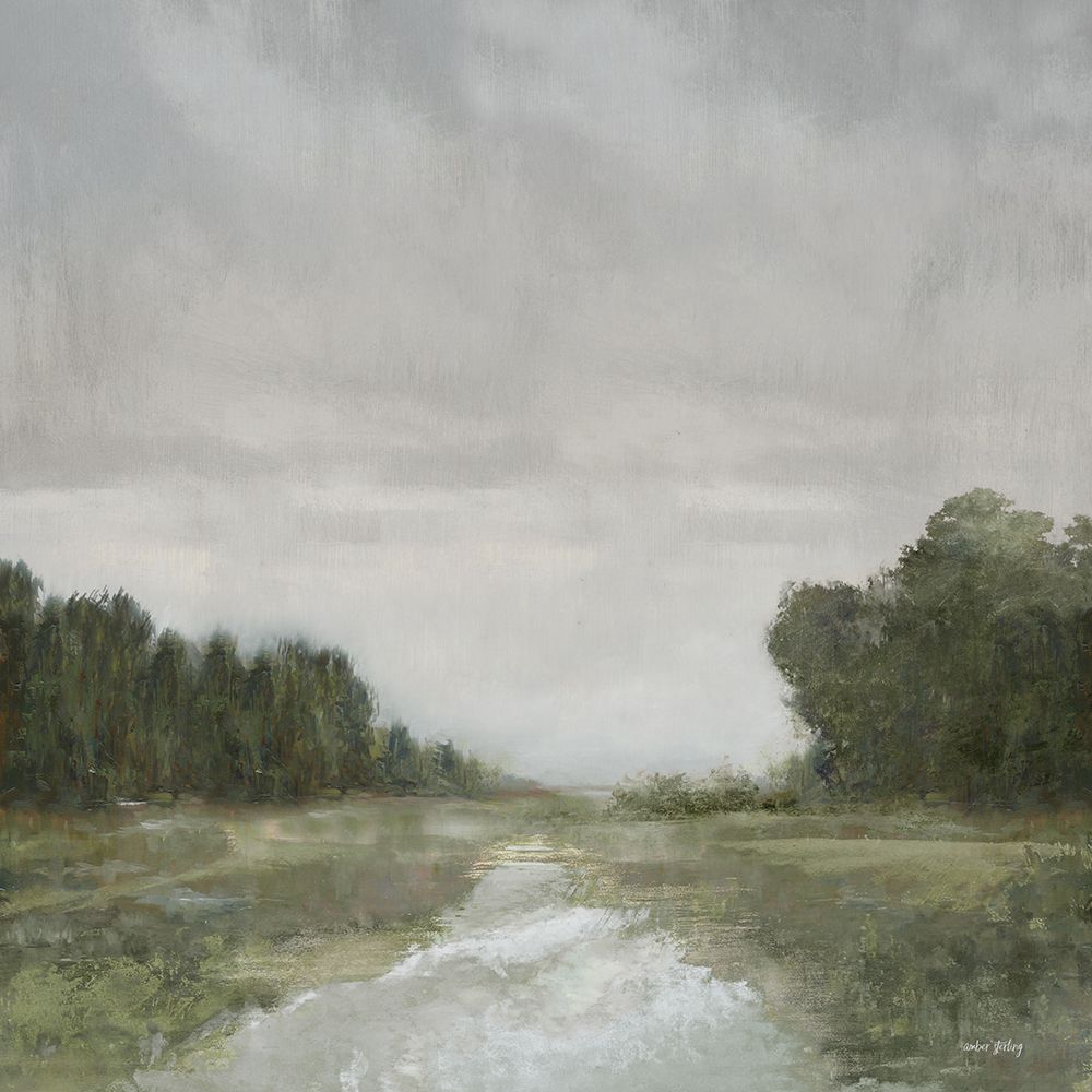 Tranquility Trees II art print by Amber Sterling for $57.95 CAD
