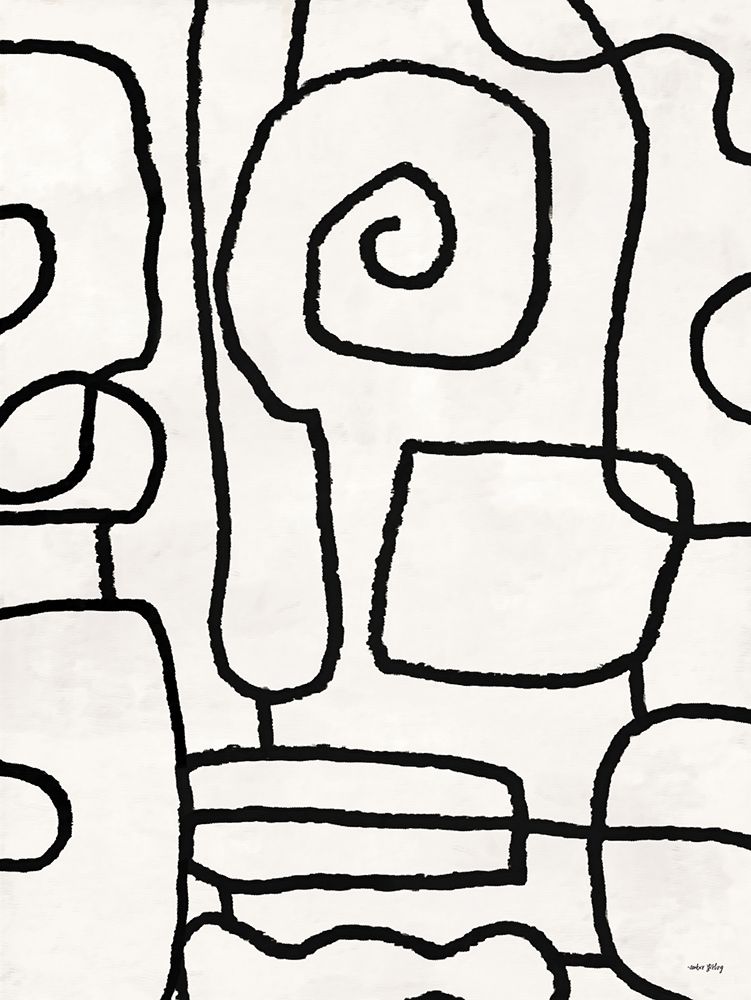 Freeform Lines I art print by Amber Sterling for $57.95 CAD
