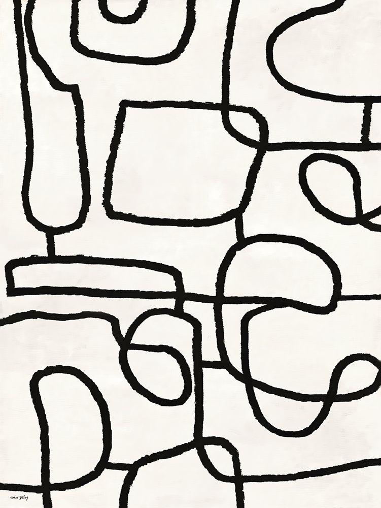 Freeform Lines II art print by Amber Sterling for $57.95 CAD
