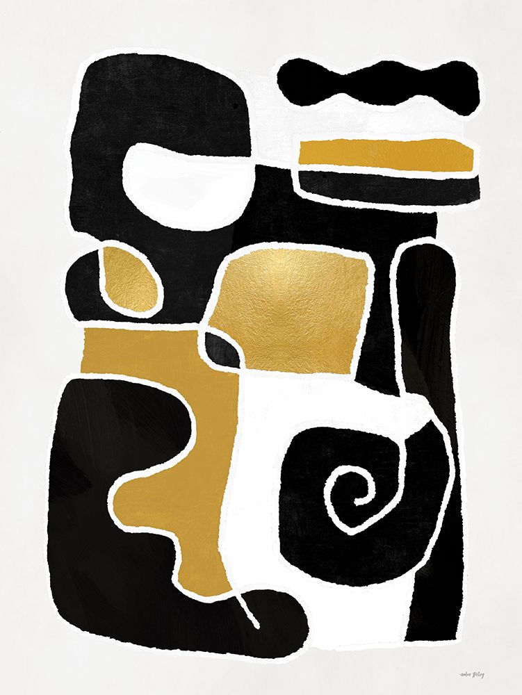 Freeform Shapes I art print by Amber Sterling for $57.95 CAD