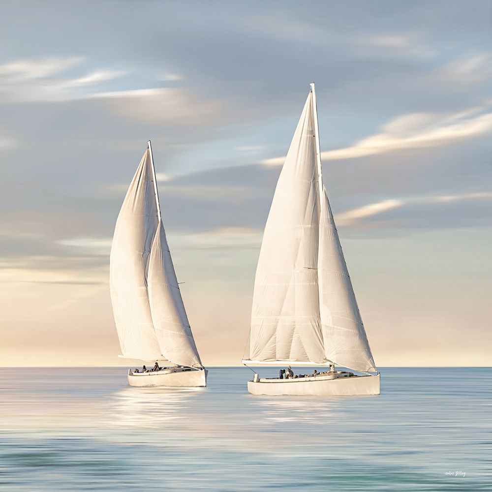 Calm Sail art print by Amber Sterling for $57.95 CAD