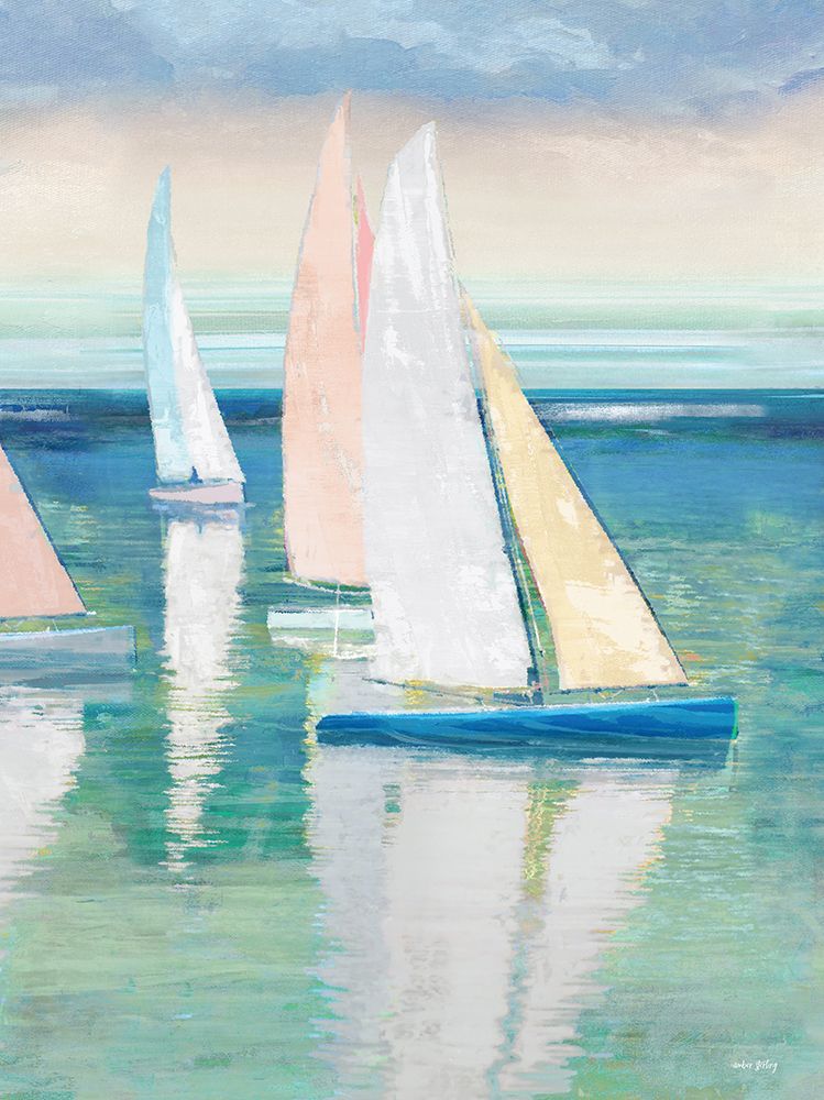 Tranquil Waters I art print by Amber Sterling for $57.95 CAD
