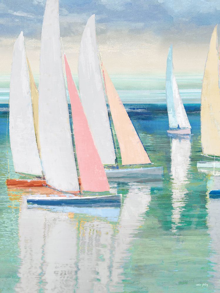 Tranquil Waters II art print by Amber Sterling for $57.95 CAD