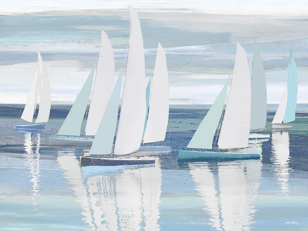 Serenity at Sea art print by Amber Sterling for $57.95 CAD