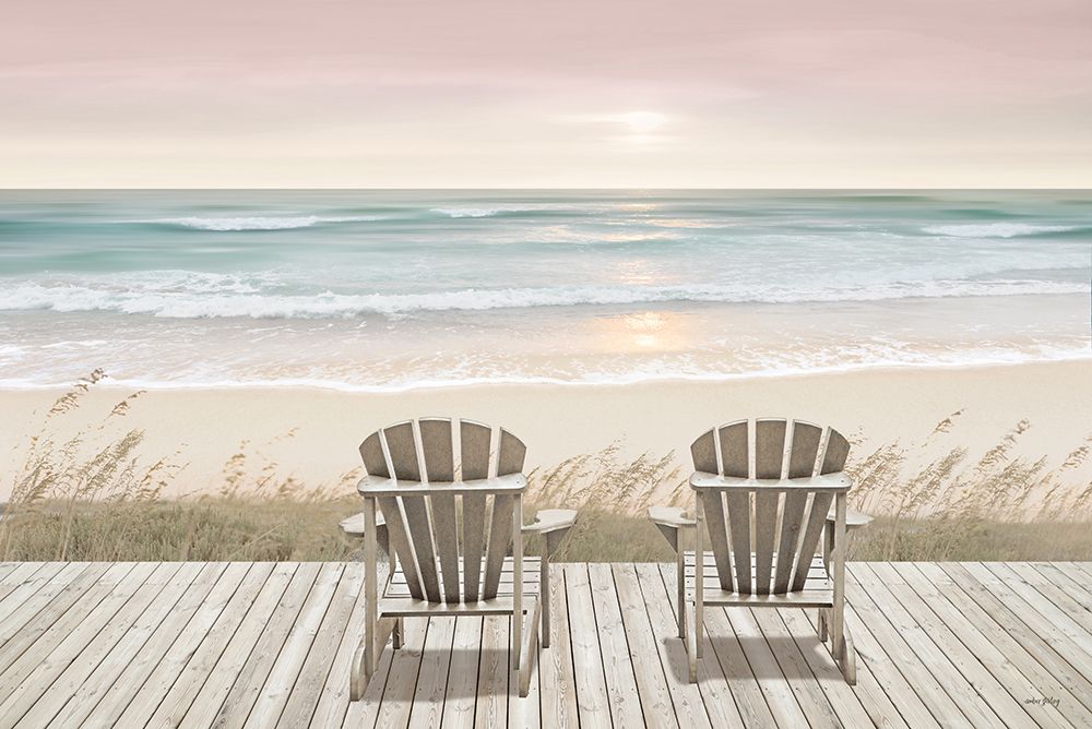 Pastel Sunset art print by Amber Sterling for $57.95 CAD