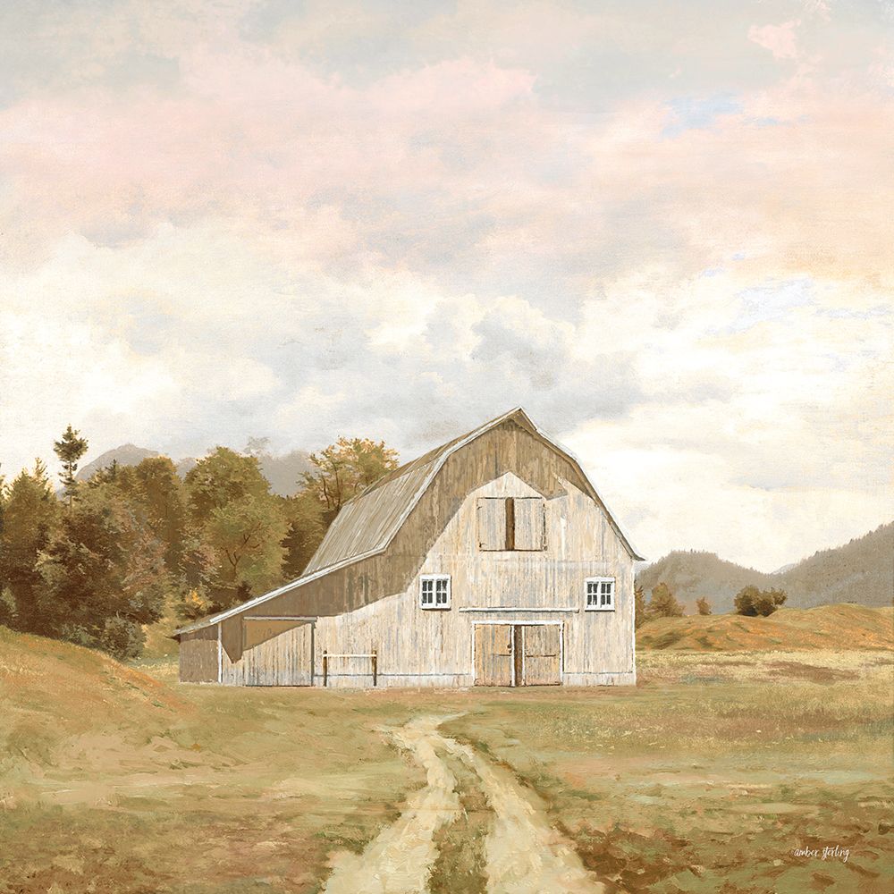 Maple Way Ridge Farm art print by Amber Sterling for $57.95 CAD