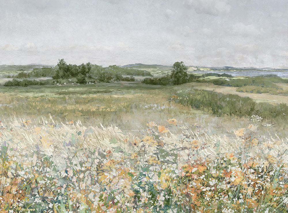 Sun-Kissed Wildflowers art print by Amber Sterling for $57.95 CAD