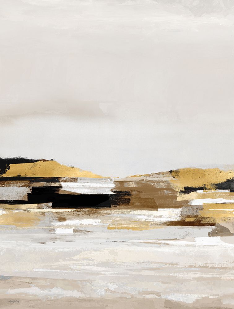 Touch of Gold Landscape II art print by Amber Sterling for $57.95 CAD