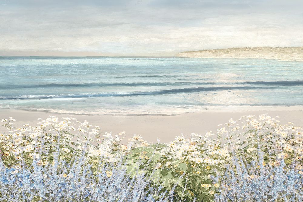 Sand and Blooms art print by Amber Sterling for $57.95 CAD