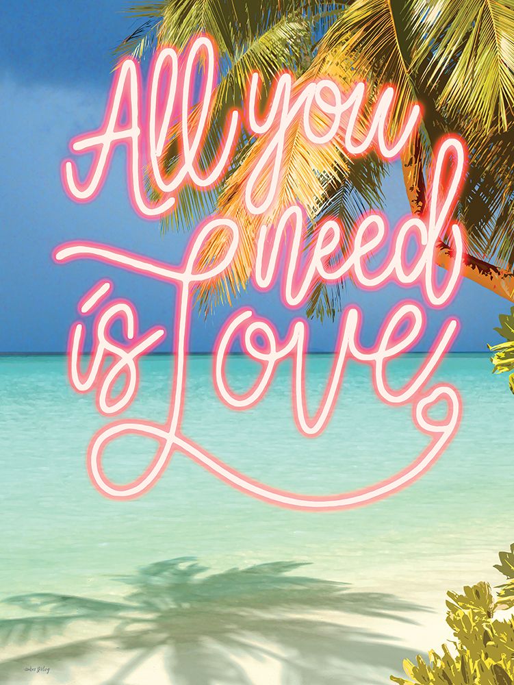 All You Need is Love art print by Amber Sterling for $57.95 CAD