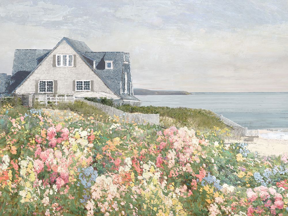 Summer by the Sea art print by Amber Sterling for $57.95 CAD