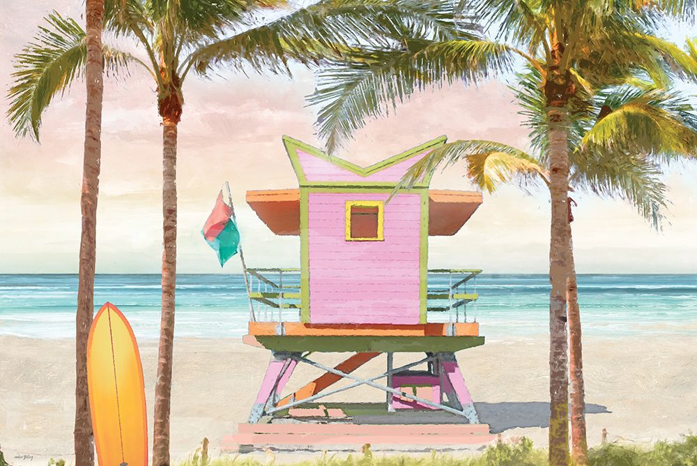 Sun-Kissed Beach art print by Amber Sterling for $57.95 CAD