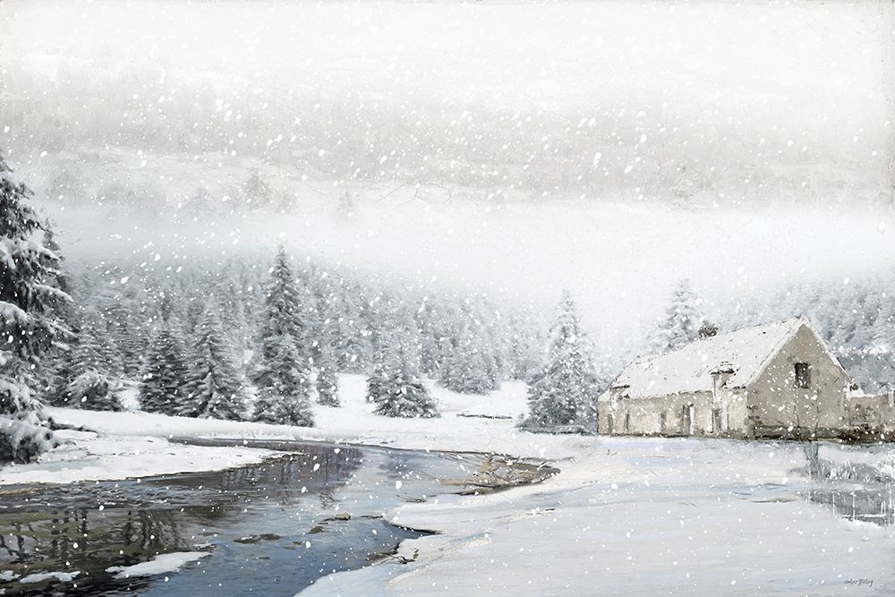 Frozen Stream art print by Amber Sterling for $57.95 CAD