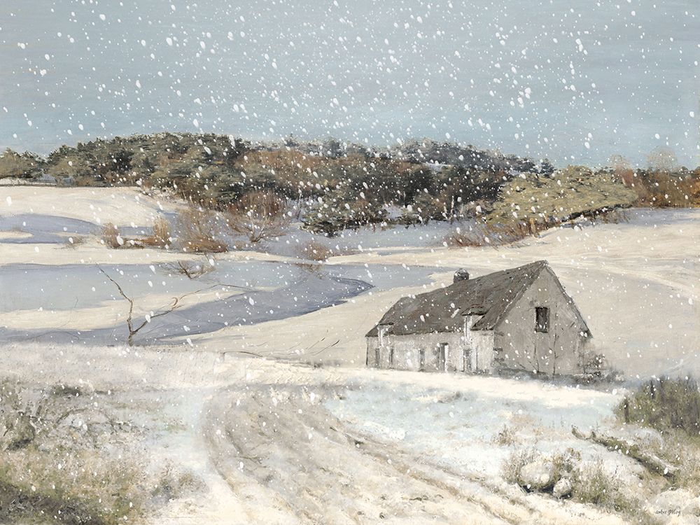 Snowy Silence art print by Amber Sterling for $57.95 CAD