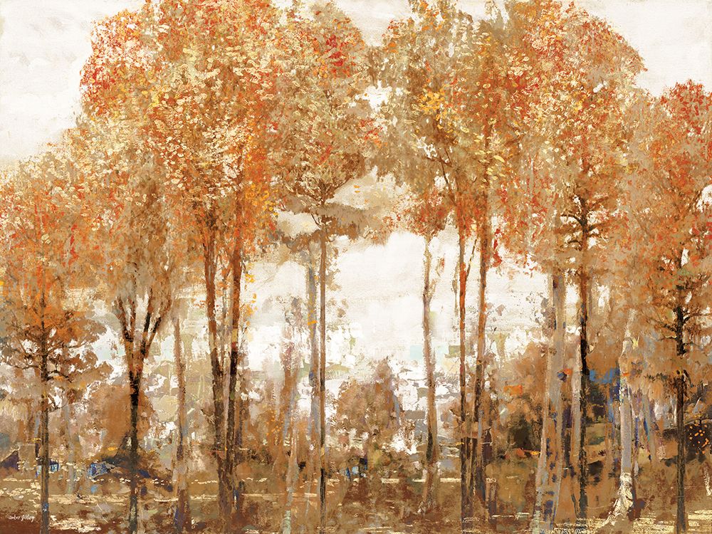 Autumn Forest Fire of Color art print by Amber Sterling for $57.95 CAD