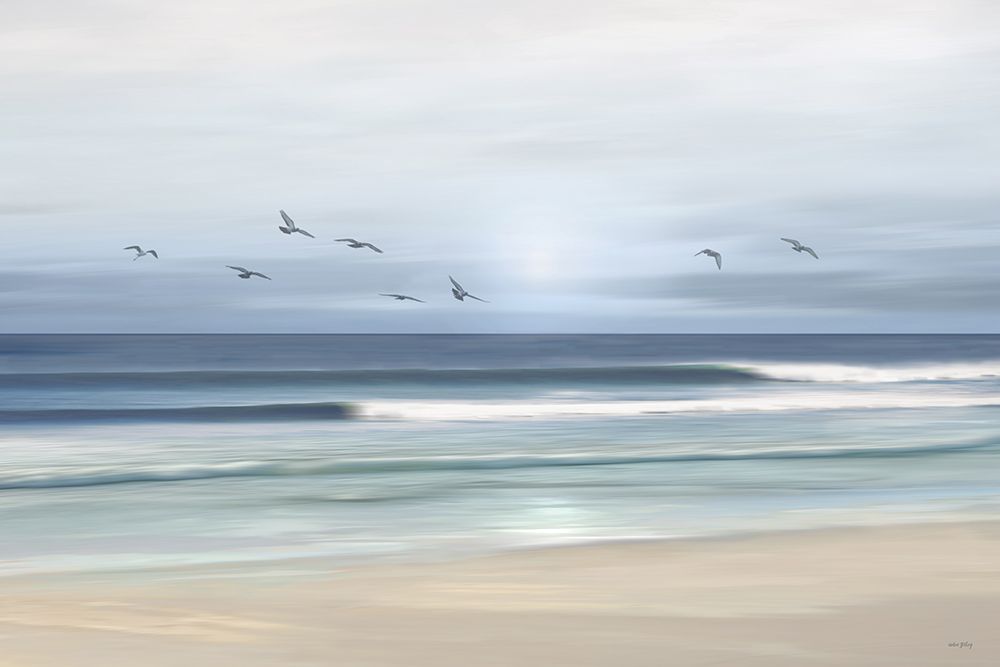 Quiet Morning at the Beach art print by Amber Sterling for $57.95 CAD