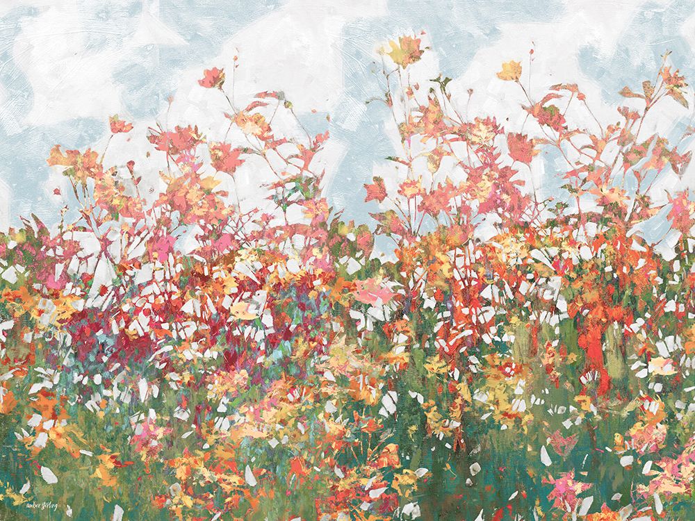 Color Burst of Blooms art print by Amber Sterling for $57.95 CAD