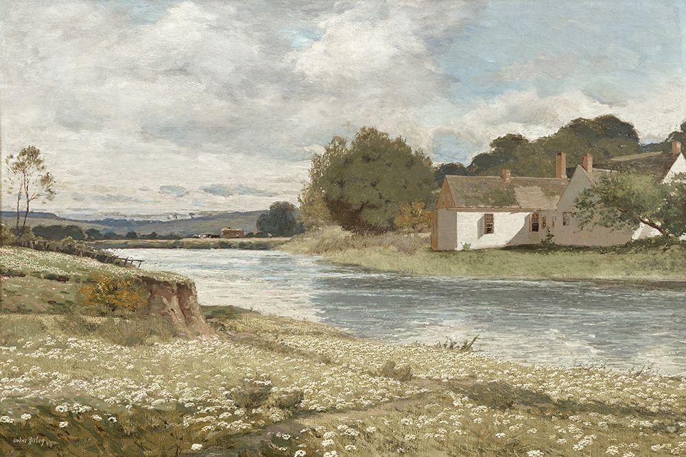 River Bank art print by Amber Sterling for $57.95 CAD