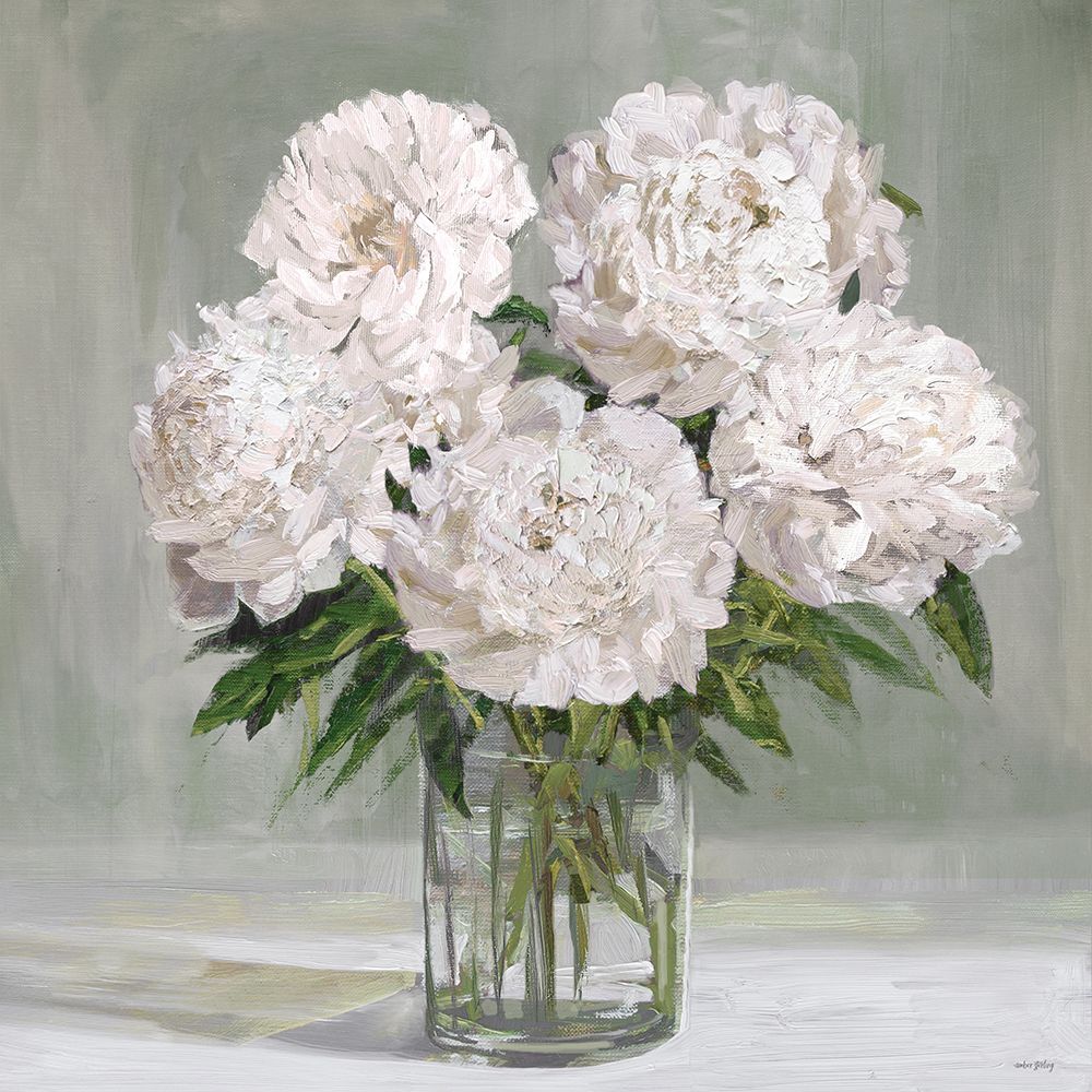 Peony Blooms Arrangement art print by Amber Sterling for $57.95 CAD