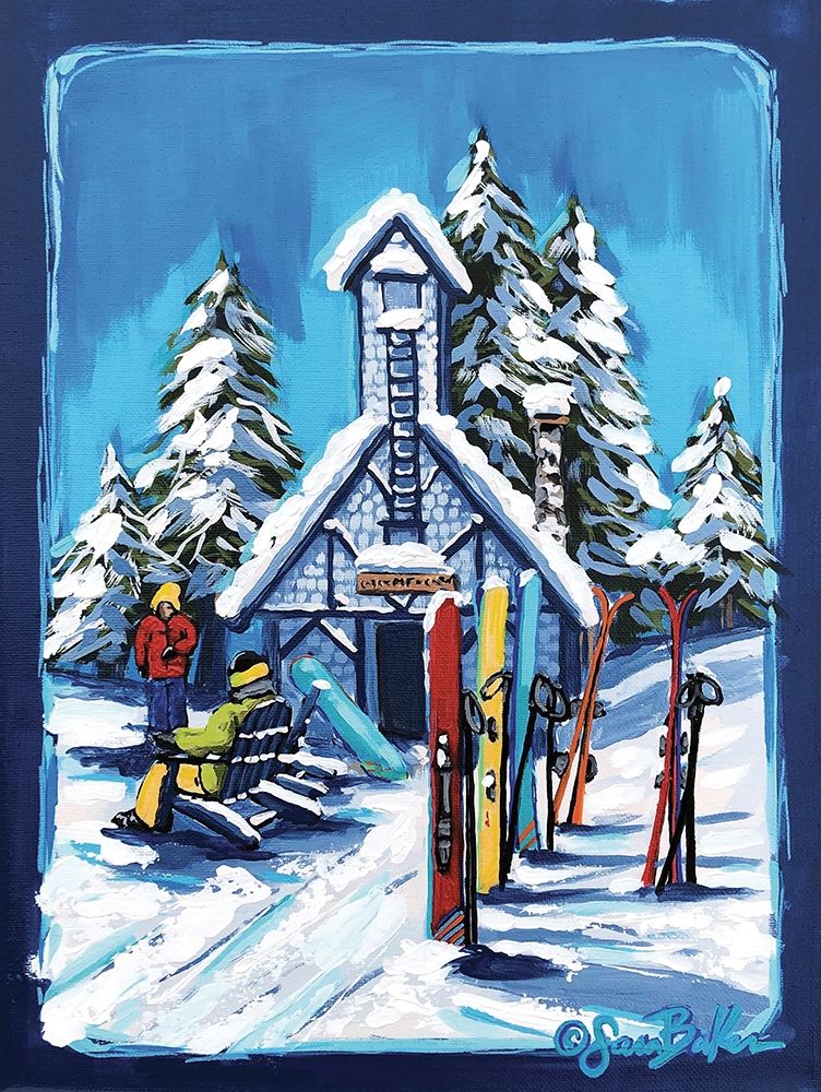 Snow Day art print by Sara Baker for $57.95 CAD