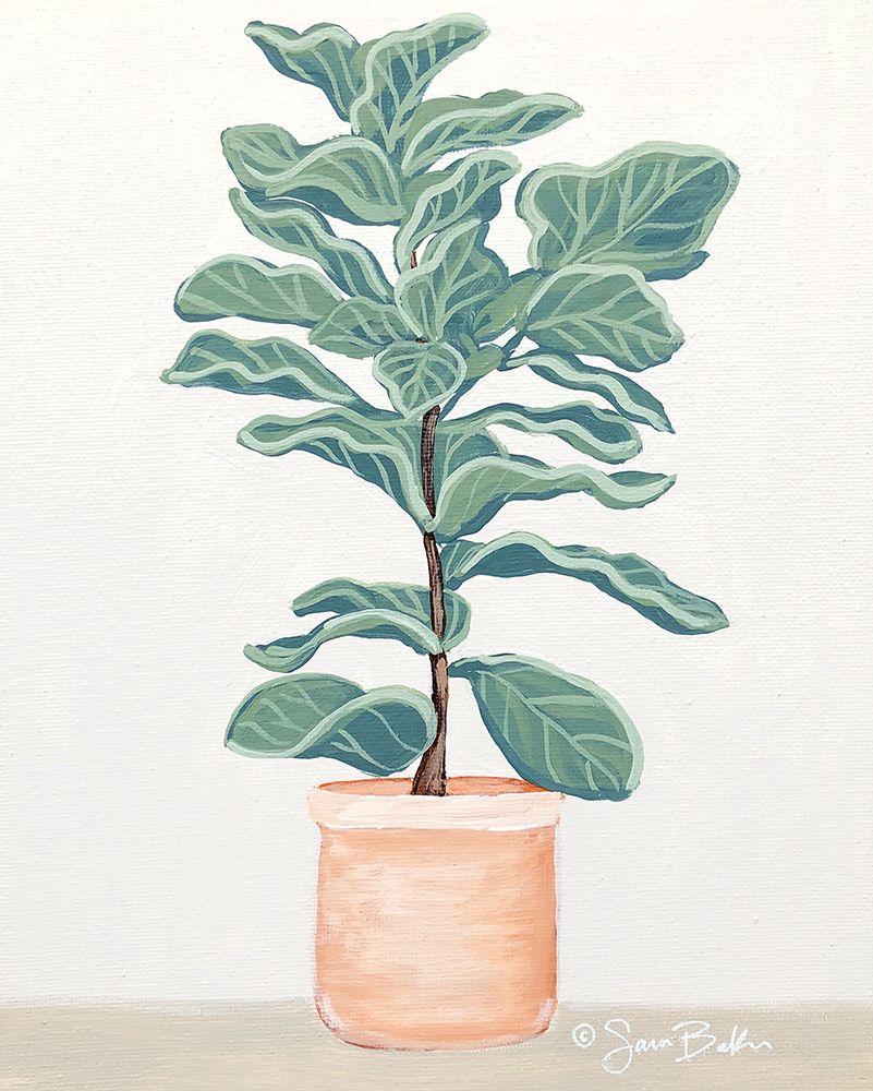 Fiddle Leaf Fig art print by Sara Baker for $57.95 CAD